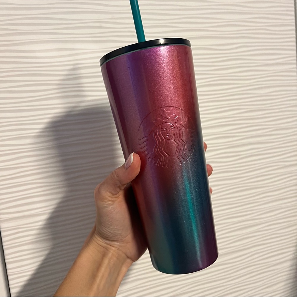 Starbucks 24oz Release Shimmer Ombre Stainless Steel Tumbler